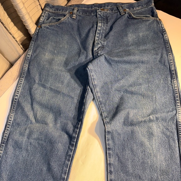 👖 Wrangler Cowboy Cut Original Fit Jeans – 13MWZ – Size 36x32 - Picture 6 of 10